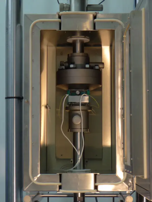 Concrete compression testing per ASTM C469