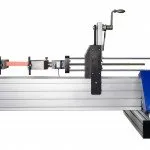 EX5M Manual Actuator for Universal Material Testing machine with grips and load cell