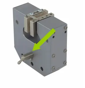 Switch on the pneumatic grip body