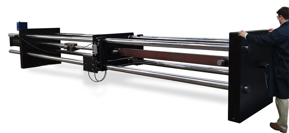 full-machine-shot Large Plastic Pipe Tester