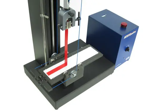 ASTM D6252 Peel Adhesion Testing of Pressure-Sensitive Labels at a 90 degree Angle