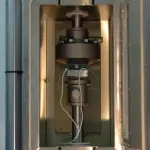 Concrete chamber with extensometers ASTM C469