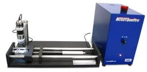 Microtester equipped with a digital microscope