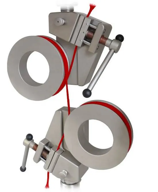 rope tensile testing grips