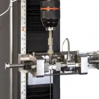 Testing the coefficient of friction on a medical device