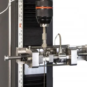 Testing the coefficient of friction on a medical device