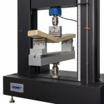 3 point bend test on a 2 by 4 piece of wood