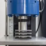 ASTM F970 fixture and test setup
