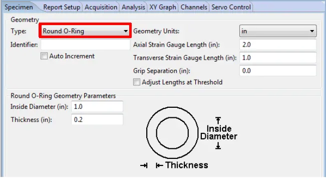 Figure 2 - Selecting Round O-Ring Geometry