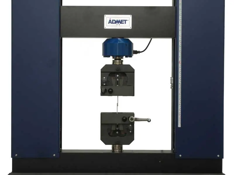 eXpert 2654 with GW-100T Wedge Grips for ASTM D1002 Testing