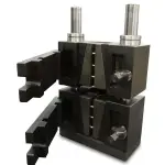 Polymer shear fixture